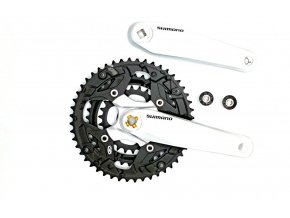 kliky Shimano FC-M431 3x9 48/36/26z 170mm stříbrné servisní balení