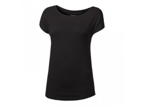 triko krátké dámské Progress OLIVIA černé (Velikost XXL)