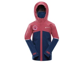 bunda dětská ALPINE PRO GORO červená (Velikost 116/122)