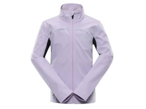 bunda dětská ALPINE PRO GEROCO softshellová fialová (Velikost 116/122)