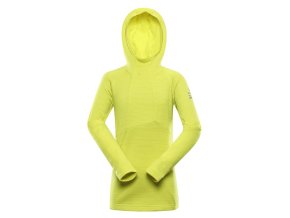 mikina dětská ALPINE PRO GORFO rychleschnoucí zelená (Velikost 116/122)