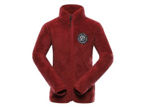 mikina dětská ALPINE PRO FERADO červená (Velikost 104/110)
