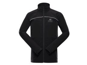 bunda pánská ALPINE PRO GEROC softshellová černá (Velikost M)