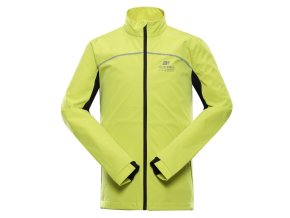 bunda pánská ALPINE PRO GEROC softshellová zelená (Velikost L)