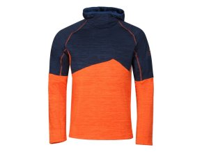 mikina pánská ALPINE PRO GORF rychleschnoucí oranžová