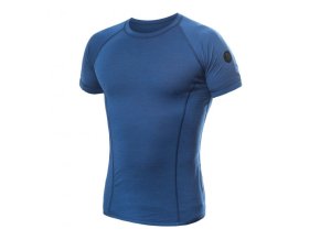 triko krátké pánské SENSOR MERINO AIR tm. modré