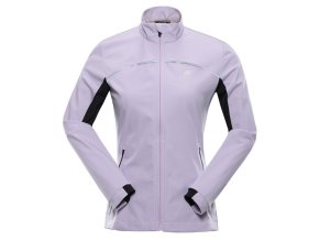 bunda dámská ALPINE PRO GEROCA softshellová fialová (Velikost L)