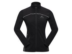 bunda dámská ALPINE PRO GEROCA softshellová černá