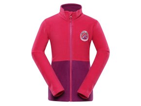 mikina dětská ALPINE PRO SIUSO růžová (Velikost 104/110)