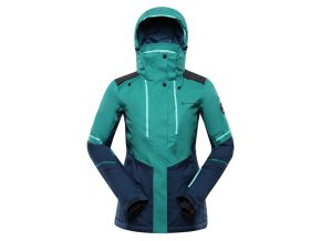 bunda dámská ALPINE PRO ZARIBA s membránou PTX zelená