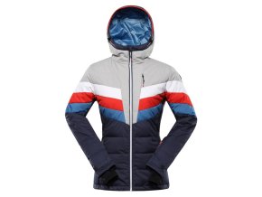 bunda dámská ALPINE PRO FEEDRA s membránou PTX modrá (Velikost L)