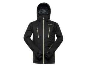 bunda pánská ALPINE PRO REAM s membránou PTX černá (Velikost L)