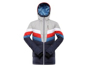 bunda pánská ALPINE PRO FEEDR s membránou PTX modrá (Velikost L)
