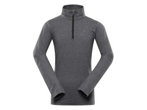 triko dětské dlouhé ALPINE PRO STANSO rychleschnoucí  šedá (Velikost 104/110)