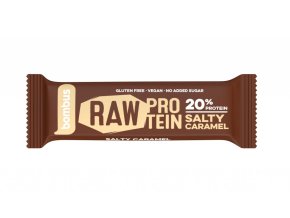 tyčinka Bombus Raw Protein 20% 50g slaný karamel