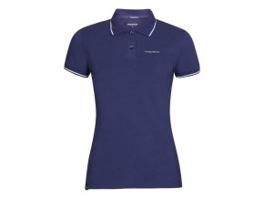 triko krátké dámské polo Progress CASA tmavě modré (Velikost L)