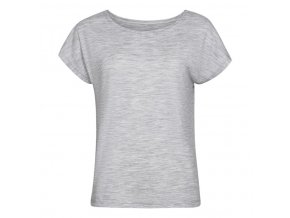 triko krátké dámské Progress PAPAROA merino šedý melír (Velikost M)
