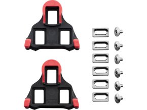 kufry pedálů Shimano SM-SH10 pevné červené