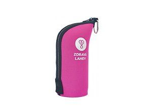 termo obal na lahev R&B CABRIO 500ml reflex růžový