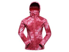 bunda dámská ALPINE PRO HOORA softshellová červená