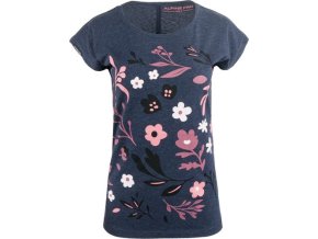 triko dámské krátké ALPINE PRO UDAWA modré (Velikost L)