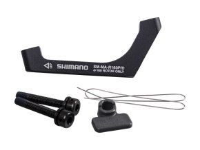 adaptér kotoučové brzdy Shimano zadní 160mm ploché upevnění original balení