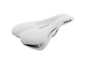 sedlo VELO WIDE CHANEL 250x168mm bílé