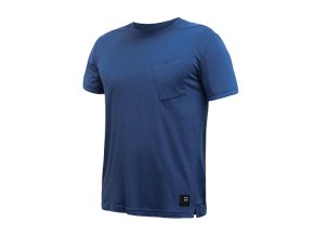 triko krátké pánské SENSOR MERINO AIR TRAVELLER tm.modré (Velikost L)