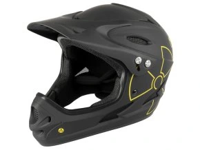 přilba M-WAVE FALL OUT černá matná dětská 53-56cm