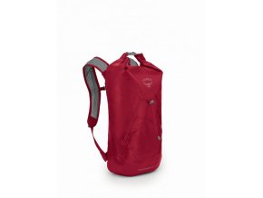 batoh OSPREY TRANSPORTER ROLL TOP 18l voděodolný poinsettia red