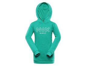 mikina dětská NAX COLEFO zelená (Velikost 104-110)