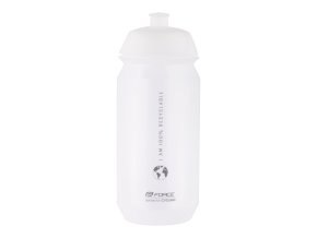 láhev FORCE BIO EARTH 0,5 l, transparentní-šedá
