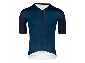 dres FORCE SCRIPT kr. rukáv, tmavě modrý M