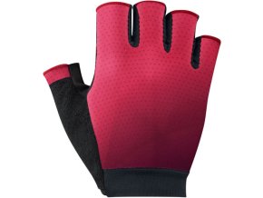 rukavice cyklistické dámské Shimano SUMIRE fialové (Velikost M)