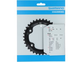 převodník 34z Shimano Deore FC-M6000 2x10 4 díry