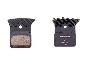 brzdové destičky Shimano L05A-RF polymer s chladičem 25 párů