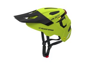 Dětská helma CRATONI WildCat MIPS Lime Matt - S/M (49-56cm)