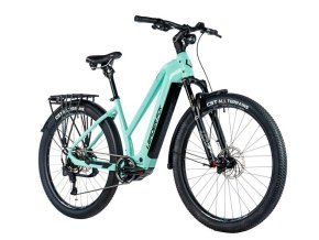 LEADER FOX BEND DÁMSKÝ 28", BAFANG M510, M:2024-4 LEADER FOX E-BIKE 28" BEND LADY CROSS 16,5"-2, RED TIGER/BLACK (M510), vel. 16,5"