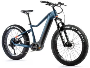 LEADER FOX BRASA 26" FAT BIKE,PANASONIC GX ULTIMATE, M:2023-2 Leader Fox BRASA FAT E-BIKE 26", 2023 modré, vel. 18"