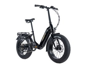 LEADER FOX CODY FAT BIKE 20", ZADNÍ MOTOR, M:2024-2     LEADER FOX E-BIKE 20" CODY-2, FOLDING BIKE,BLACK (REAR MOTOR), vel.