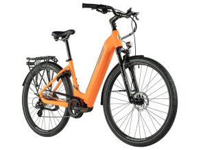 LEADER FOX SAGA DÁMSKÁ,28",BAFANG M300,M:2023-3 Leader Fox SAGA 28", 2023 oranžové, vel. 18"