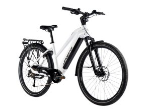 LEADER FOX SANDY DÁMSKÁ 28", ZADNÍ MOTOR, M:2024-1 LEADER FOX E-BIKE 28" SANDY LADY 18"-1, BLACK MATT/YELLOW+GREY (REAR MOTOR), vel. 18"