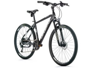 LEADER FOX ŠUMAVA PÁNSKÁ,CROSS 28",3X9,SPEED,M:2023-2 Leader Fox SUMAVA Pánské 28", 2023 černé, vel. 19"