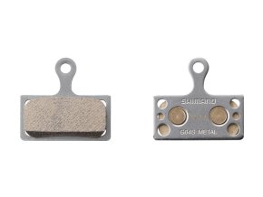 brzdové destičky Shimano G04S-MX kovové original balení