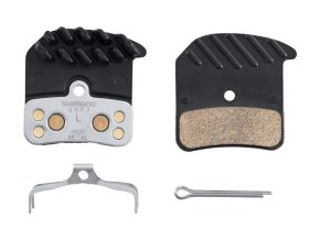 brzdové destičky Shimano H03C-MF kov s chladičem original balení