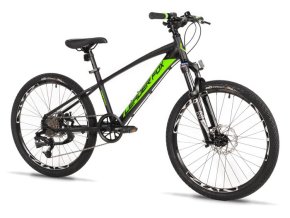 LEADER FOX CAPITAN CHLAPECKÝ, MTB 24" černozelené