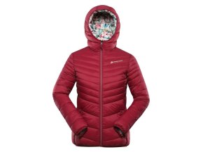 bunda dámská ALPINE PRO EROMA oboustranná růžová/fialová