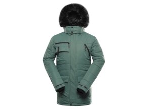 bunda pánská ALPINE PRO WERD s membránou PTX zelená (Velikost 5XL)