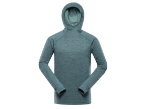 mikina pánská ALPINE PRO ROLT rychleschnoucí zelená (Velikost L)