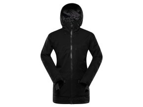 bunda dámská ALPINE PRO GARGA s membránou PTX černá (Velikost L)